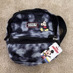 Disney Mickey Mouse Black and Gray Backpack